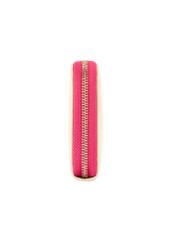 Średni skórzany portfel damski PORES-0981-0P(W26), widok produktu z boku na białym tle.