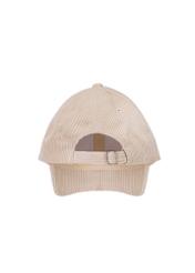 Beżowa czapka z daszkiem CZALT-0015-80(W25)