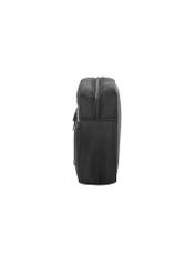 Czarna męska kosmetyczka TORMN-0425-99(Z26), widok produktu z boku na jasnym tle.