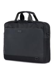 Czarna teczka męska z kieszenią  na laptop TORMN-0312-99(W24)-03