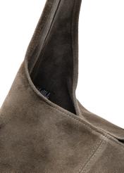 Zamszowa shopperka damska khaki TORES-1177-57(Z25)