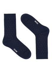Zestaw długich skarpet męskich ZESMT-0063-00(W26) - widok produktu od góry, na białym tle.