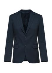Granatowa męska kurtka pilotka TOP GUN KURMT-0381-69(W25) - widok produktu z przodu na białym tle.