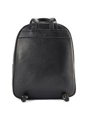 Czarny plecak damski z monogramem TOREC-1045-98(Z25)