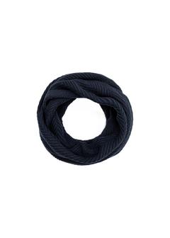 Szalik męski w kolorze granatowym SZAMT-0066-69(Z25)