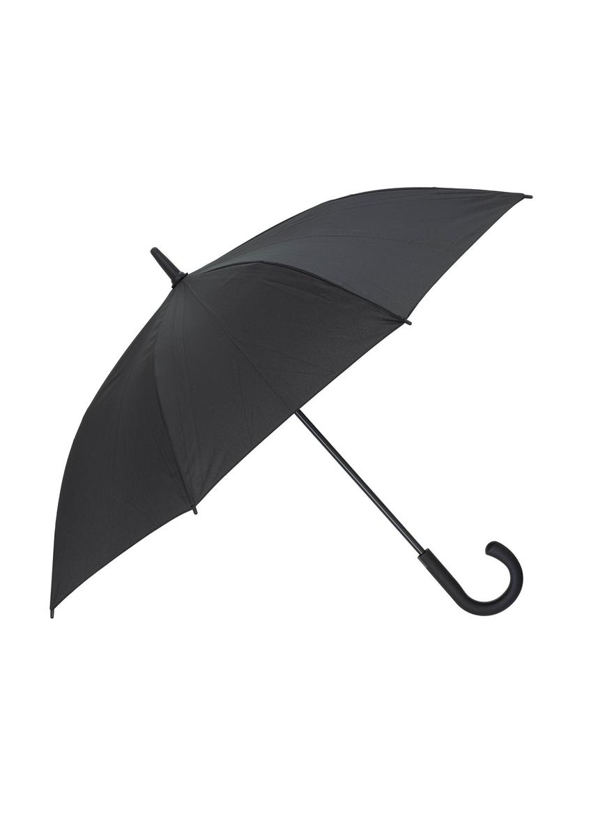 Duży parasol damski w kolorze czarnym PARSD-0035-99(W24)-01