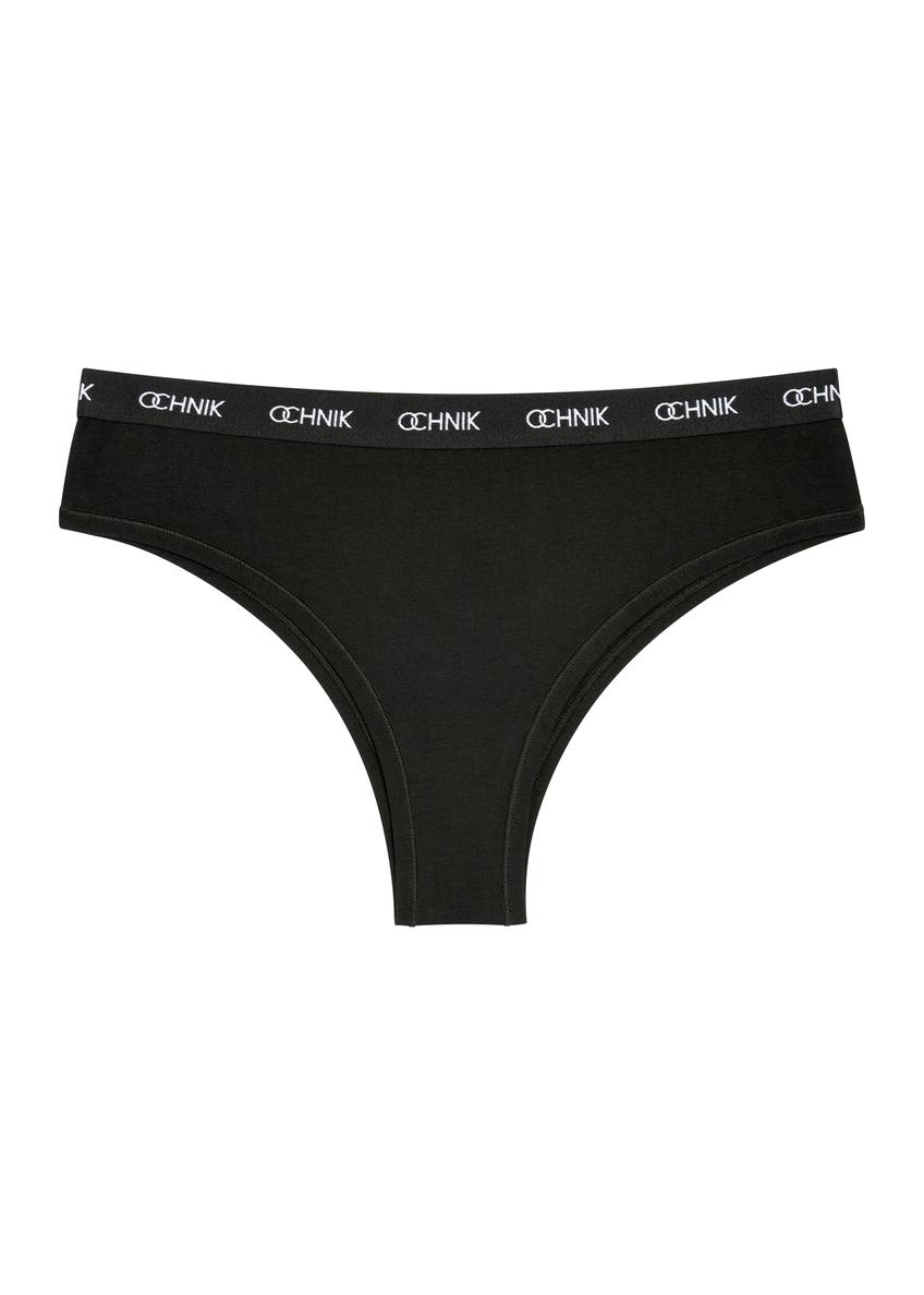 Trójpak czarnych brazylianów damskich ZESDB-0001-99(Z26)