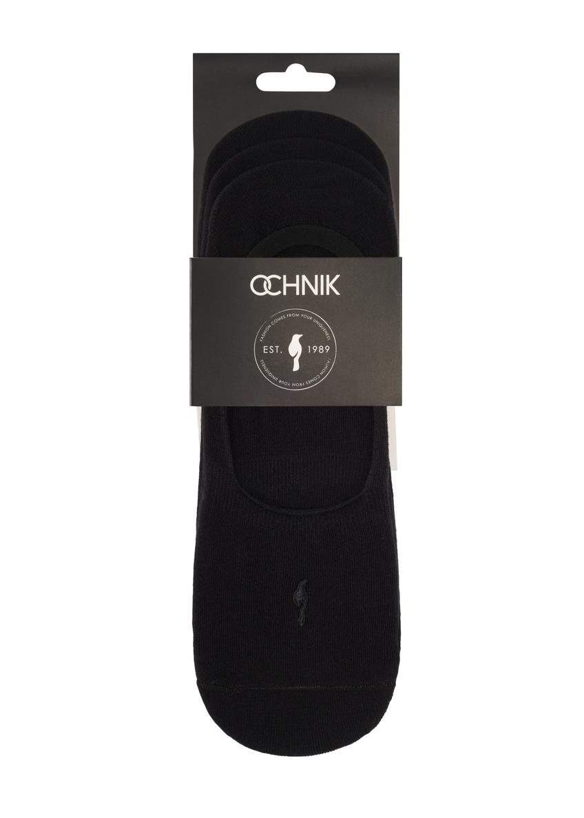 Trójpak czarnych stopek męskich ZESMT-0049-99(W26)