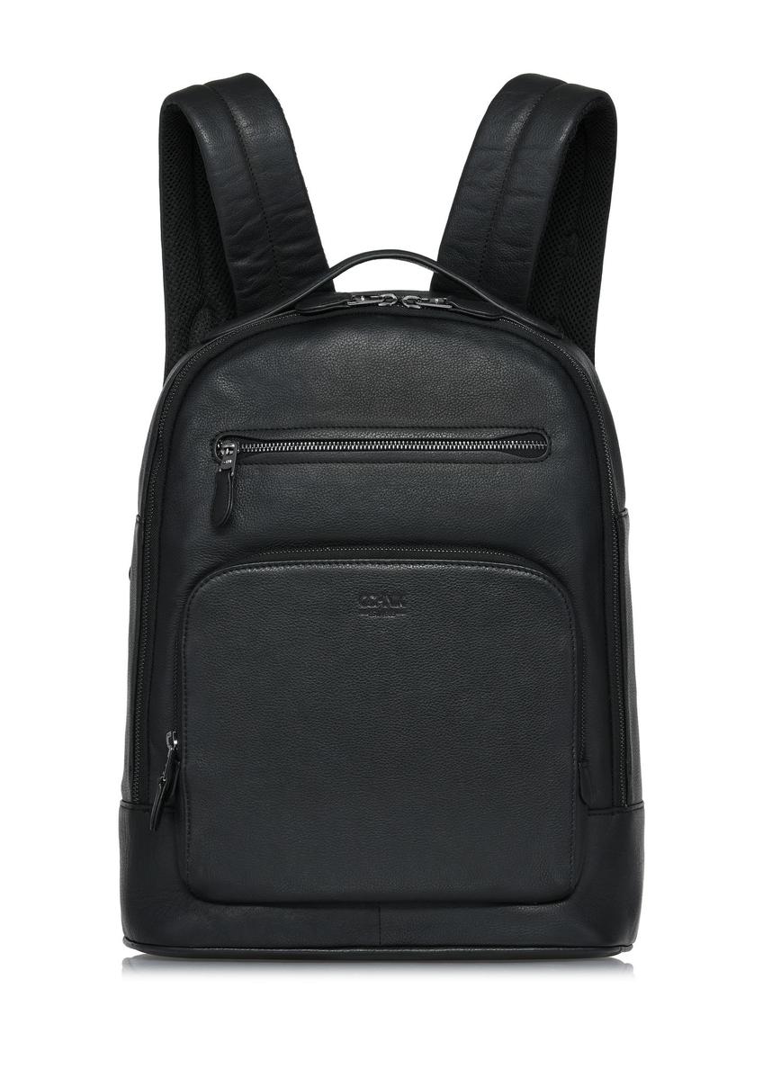 Duży skórzany plecak męski na laptop PLCMS-0021-99(Z24)