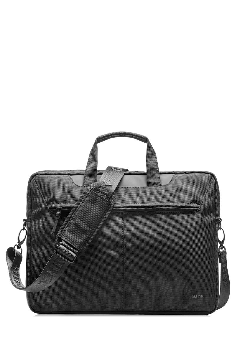 Czarna torba męska na laptopa TORMN-0354-99(W25)