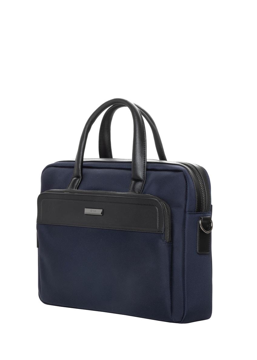 Granatowa torba męska na laptopa TORMN-0440-7D(Z26)
