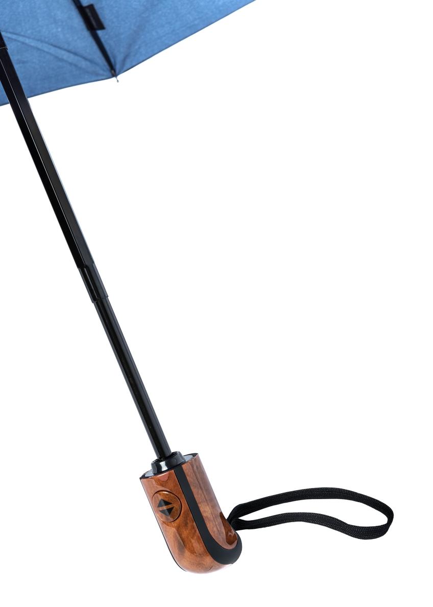 Granatowy parasol męski PARSM-0030-7D(W26)