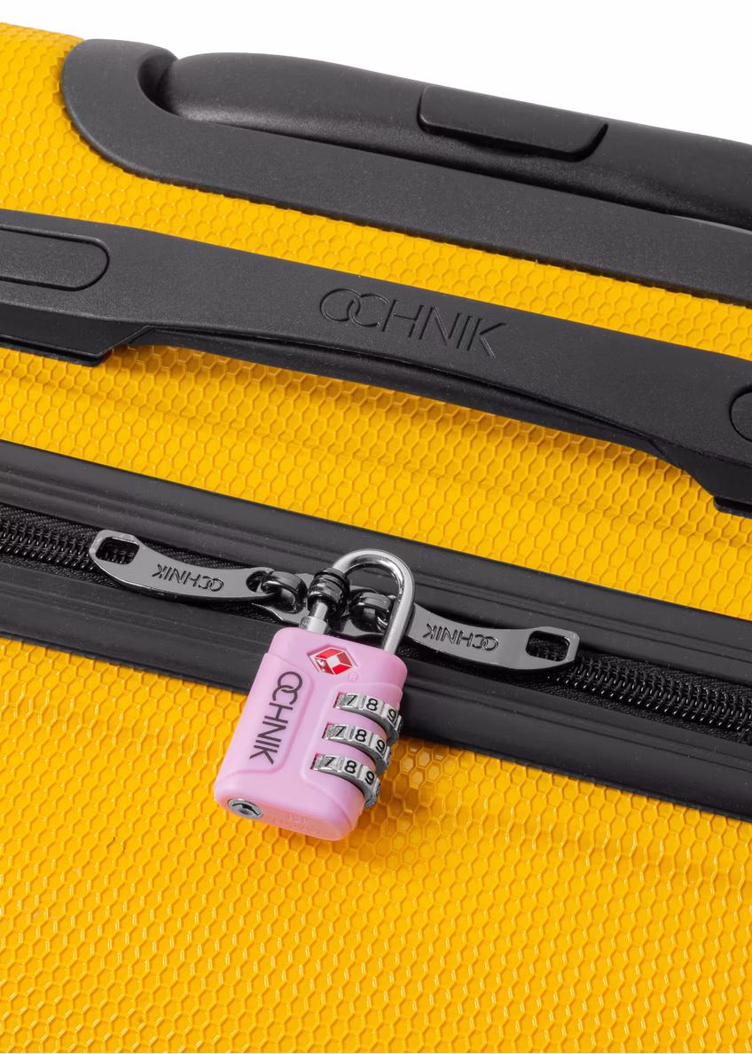 Różowa szyfrowa kłódka TSA AW-015-0003-34(W25)