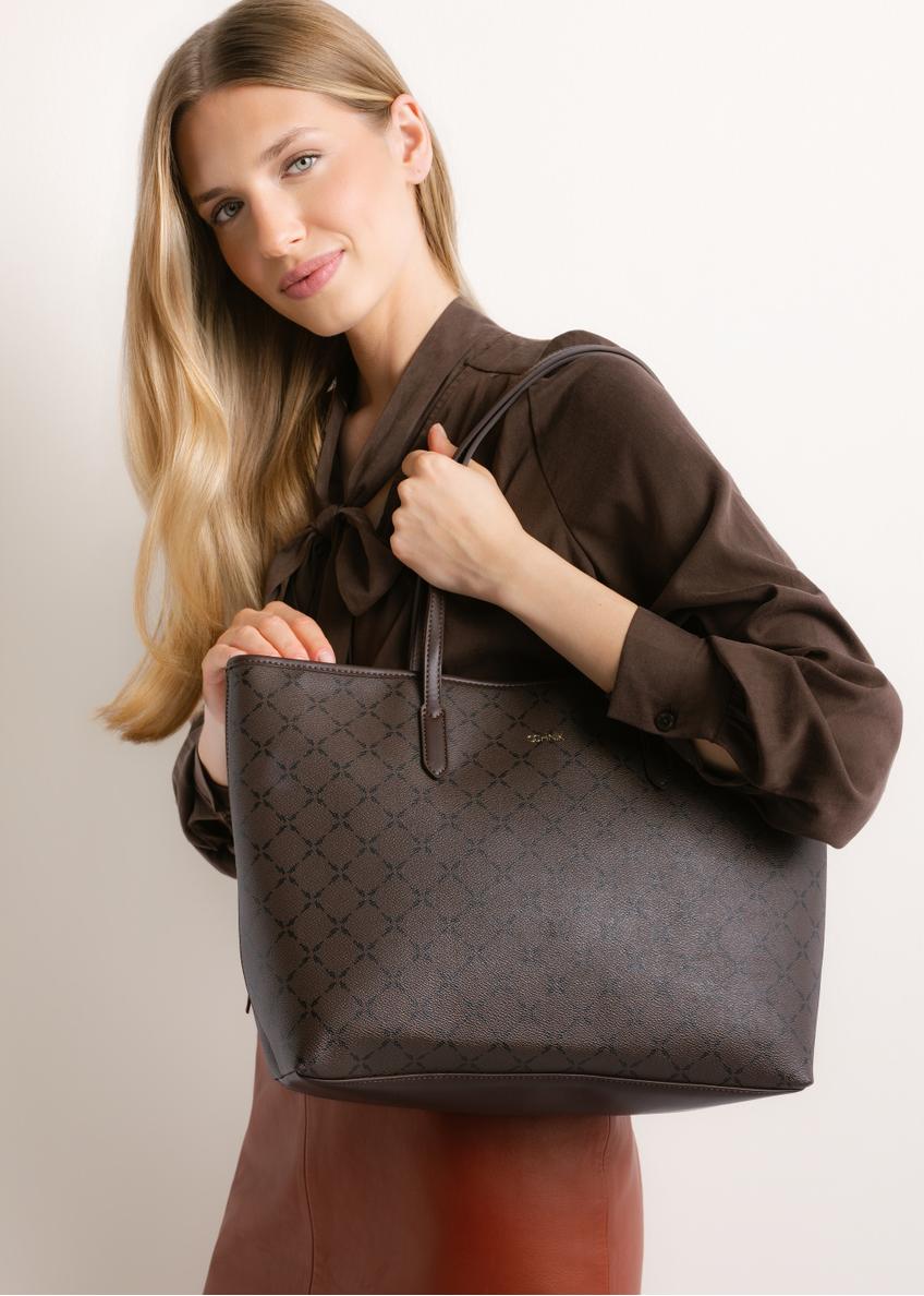 Sygnowana torebka damska shopper TOREC-1299-1P(Z26)
