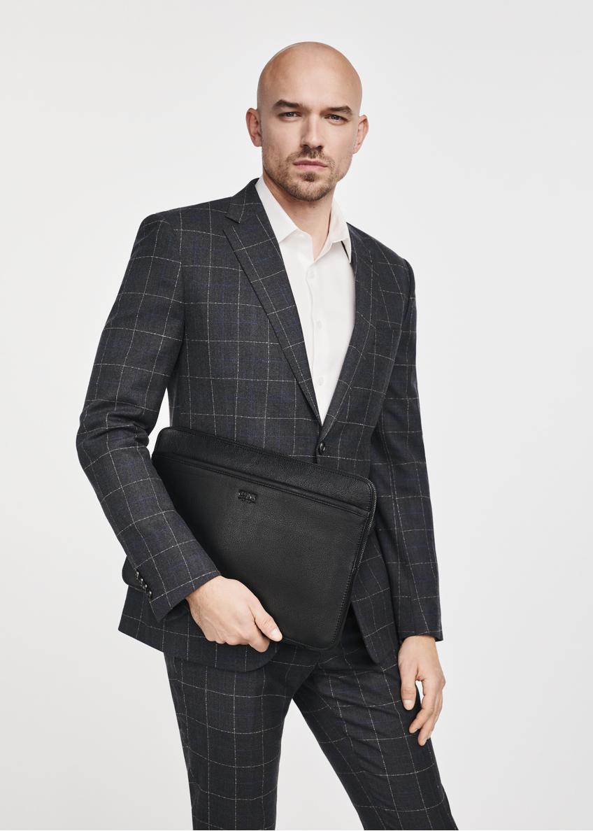 Czarna teczka męska na laptopa TORMS-0286R-99(W25)