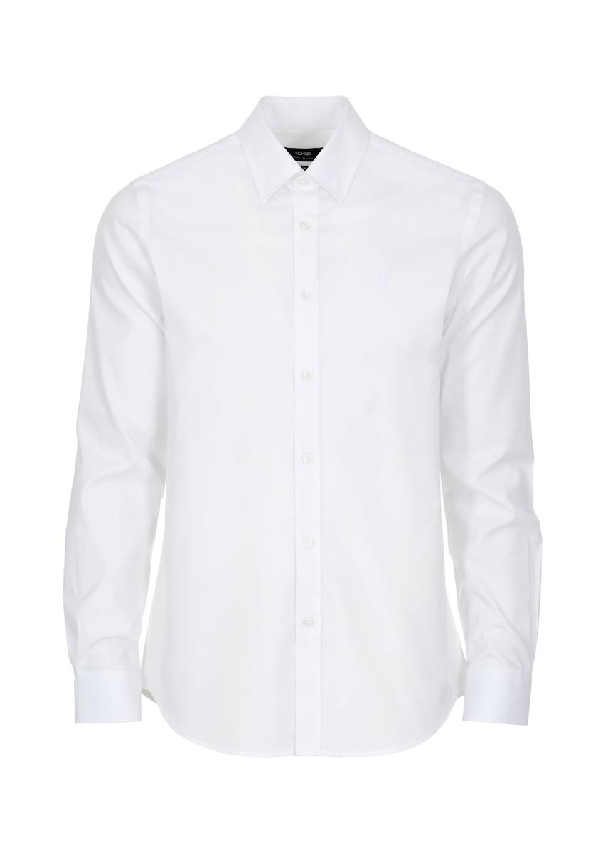 Biała elegancka koszula męska KOSMT-0322-11(Z24)-04