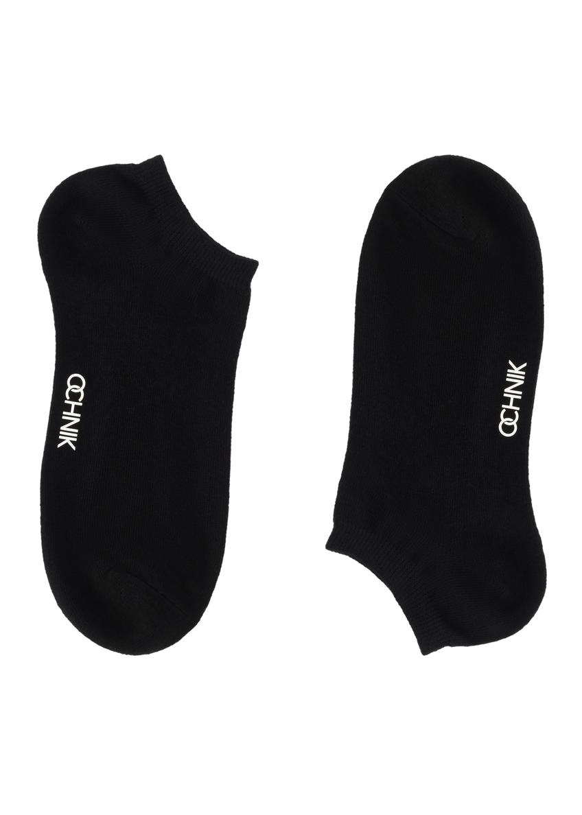 Trójpak czarnych krótkich skarpet damskich ZESDT-0041-99(Z25)